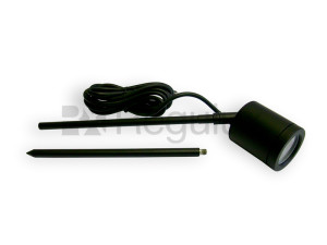 CYCLOPSE - BLACK - Adjustable Spike Spotlight Aluminium Black