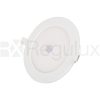 DL12-24S. LED Circular Recessed Panel with Sensor